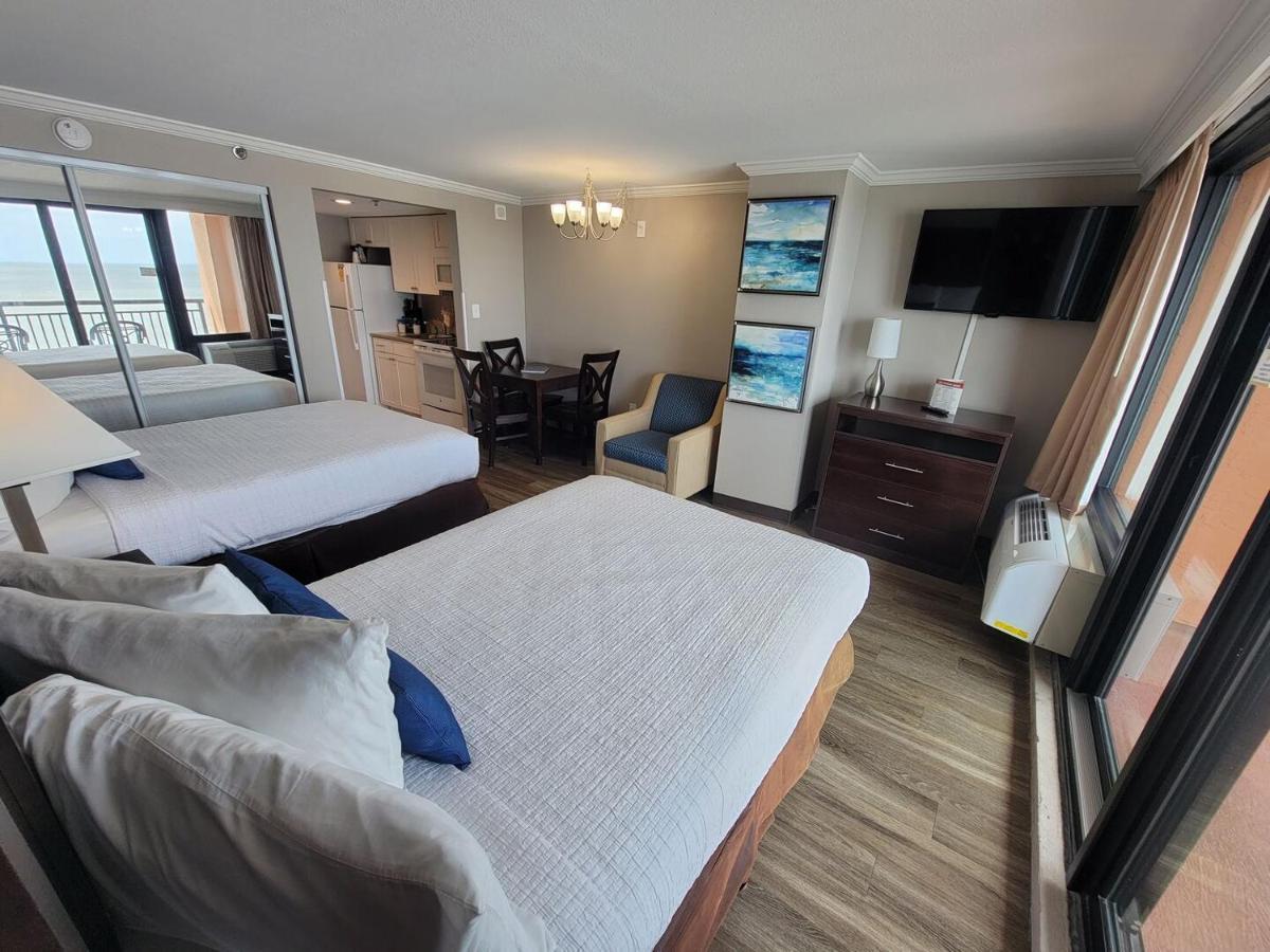 Direct Oceanfront Suite Caravelle Resort 615 Sleeps 4 Guests Myrtle Beach Exterior photo